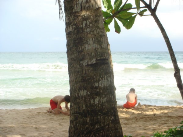 Boys on the beach - 