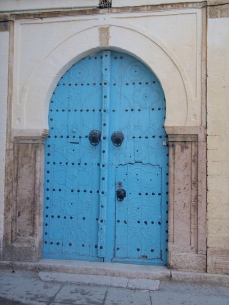Door in Tunis Medina