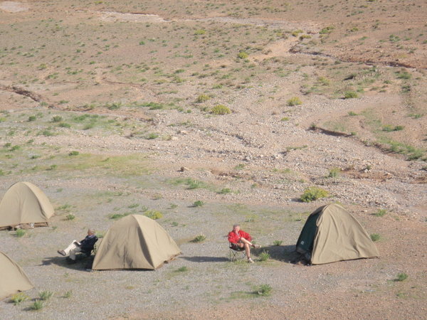 Morocco Bush camping