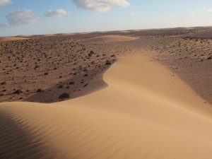 Morocco sand dunes