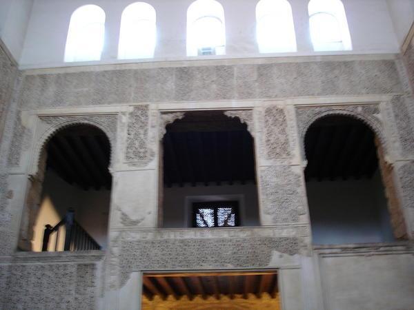 In the synagogue... 
