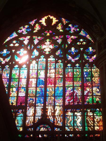 Stained Glass Inside St. Vitus 2