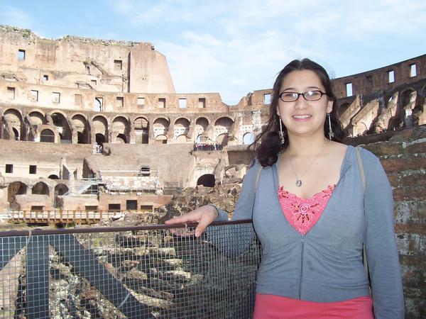 In the Colosseum...