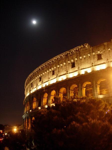 Colosseum & the moon...