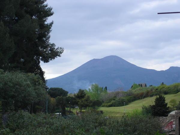 Mount Vesuvius... 