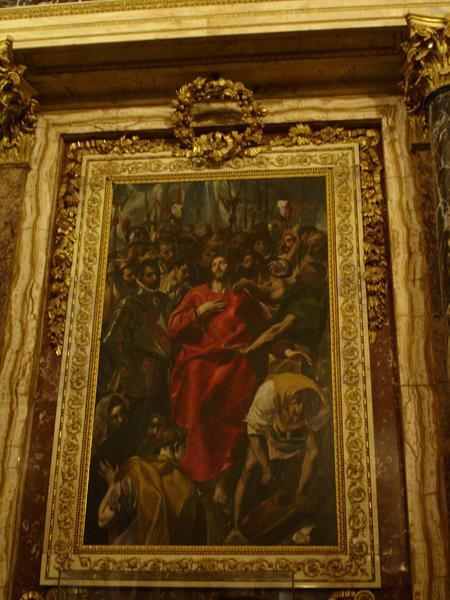 El Greco's Disrobement of Christ...