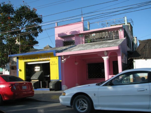 Buildings in Playa Del Carmen