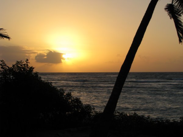 Sunrise from our patio