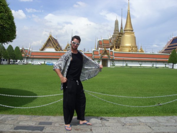 Funky hire clothes for grand palace!