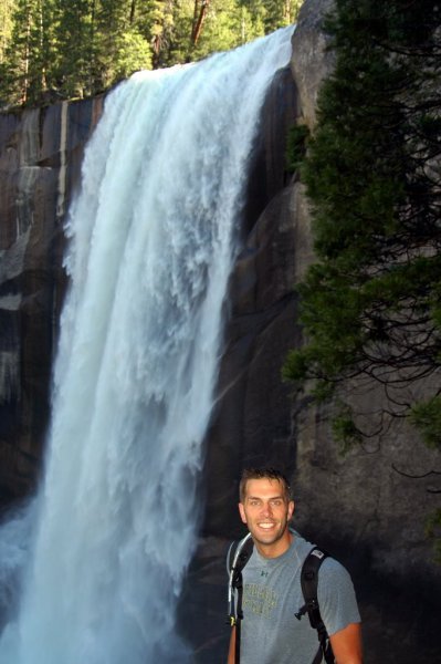 Waterfall at Half Dome