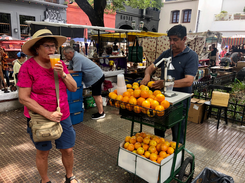 Søndagsmarkedet i San Telmo