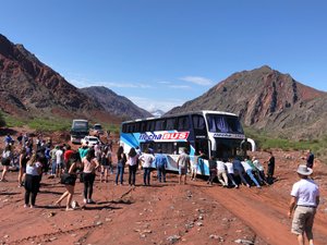 Bussturen fra Cafayate til Salta