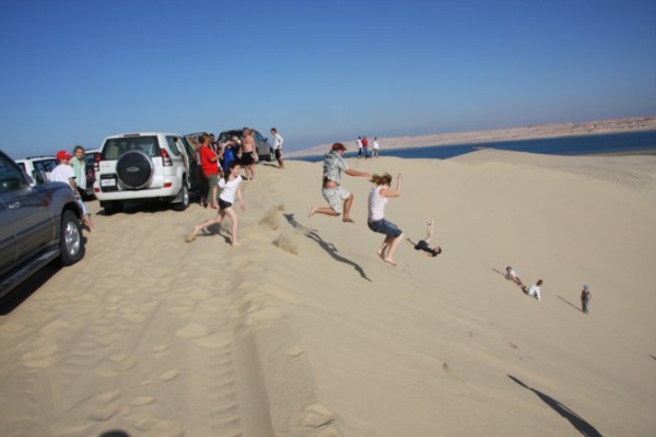 Fun in the sand dunes