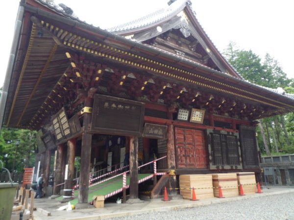 Gammelt tempel i Narita City