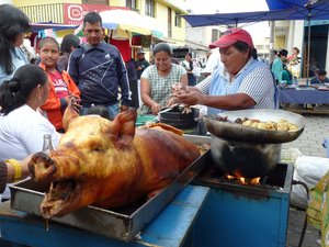 Markedet i Otavalo