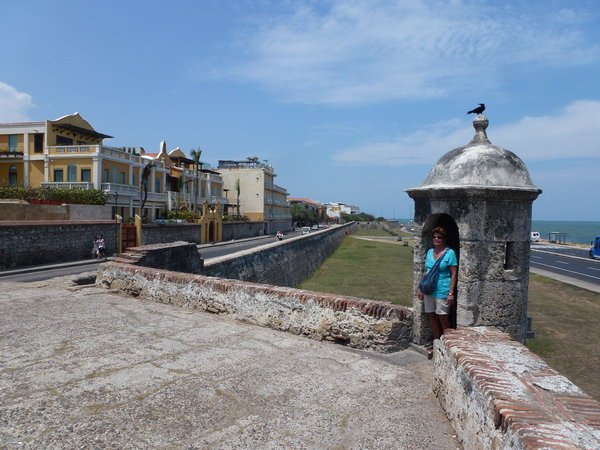 Bymuren rundt gamle Cartagena