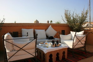 Marrakech - Petit déjeuner sur les toits