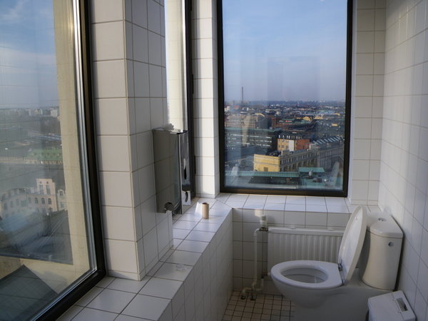 Toilettes panoramiques
