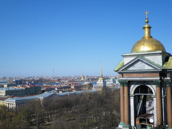 Fleches dorées de St Petersburg