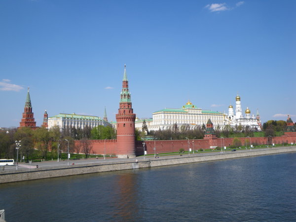 Vue sur le Kremlin