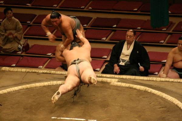 Le sumo volant