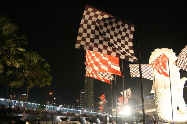 La fievre de la F1 s'est emparée des rues de Singapore