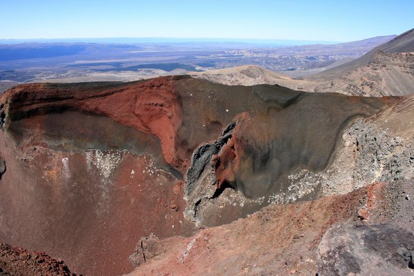 Le cratere rouge