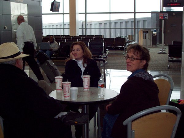 Rod, Debra and Beth talking