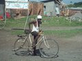 A man and his bicycle 