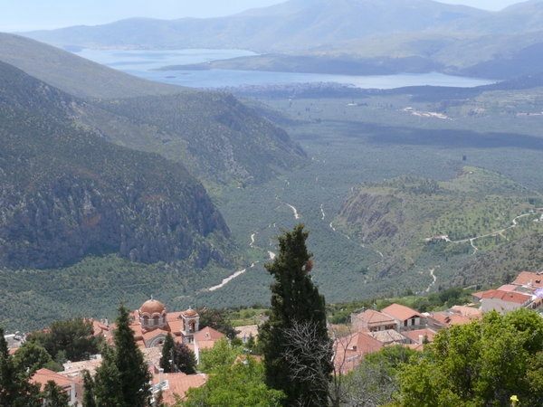 Delphi and the Bay of Corynth