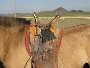 Mongolian saddle