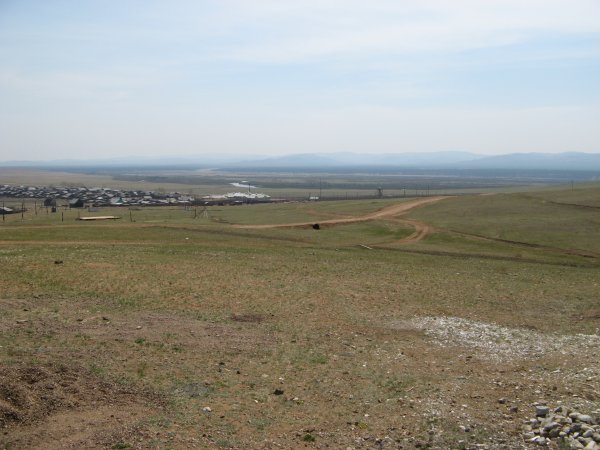 View from the Atsagatsky Lamasery