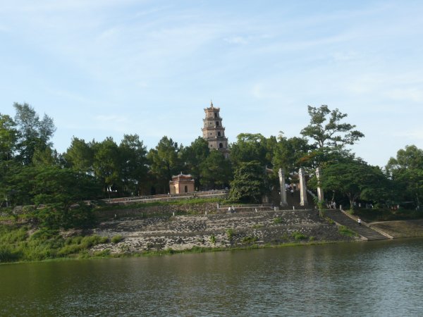 Pagoda from the river
