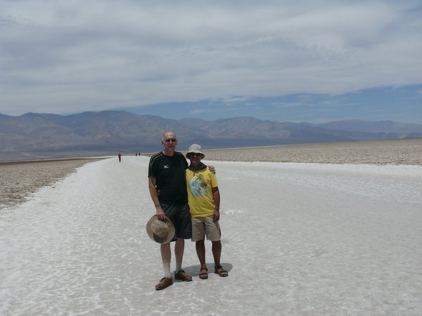 In the Badwater Basin