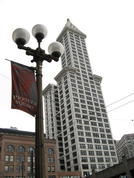 Smith tower on Pionner Square