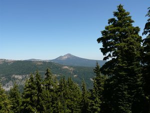 view of Mount Scott