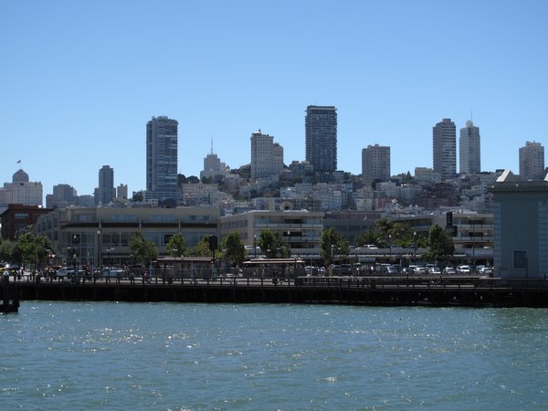 View of SF from the bay