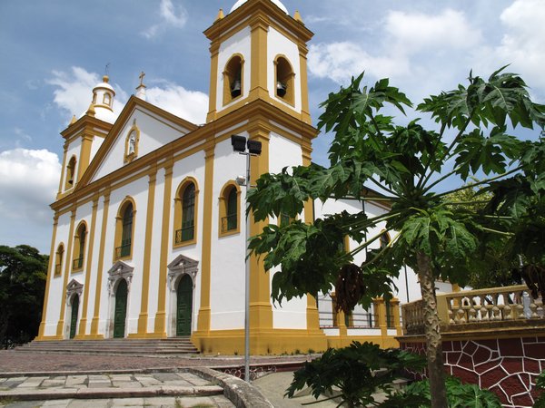 A colonial church