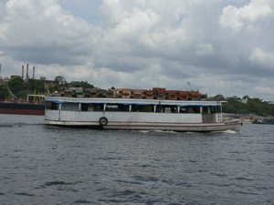 Typical amazionian boat