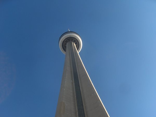 CN Tower looking up