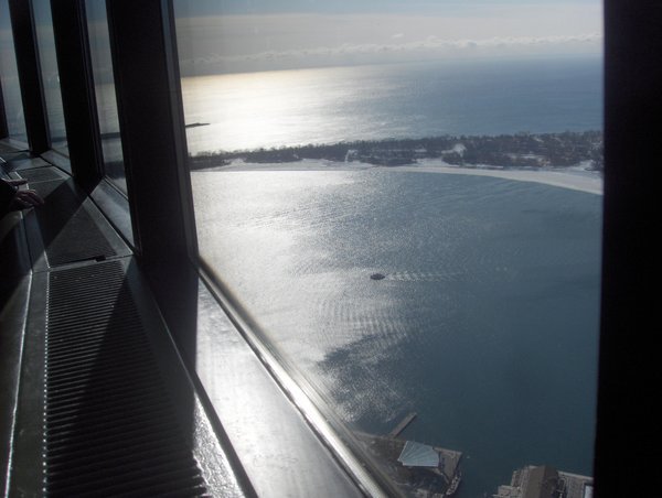 Lake Ontario from the CN Tower