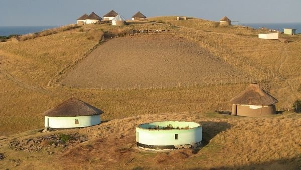 Typical Xhosa huts