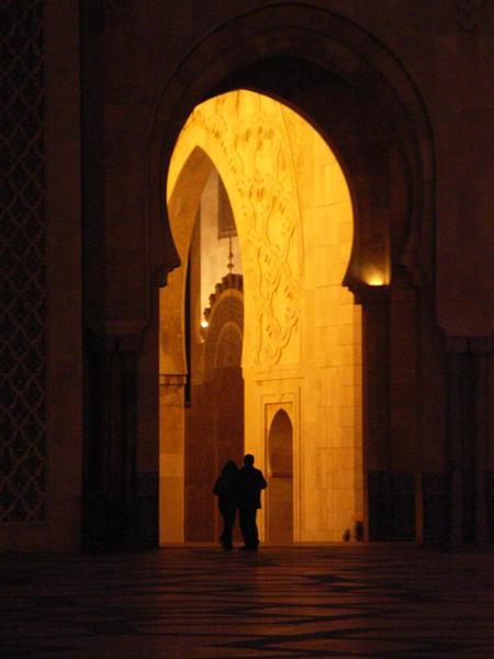 the Gate at Hassam II mosque