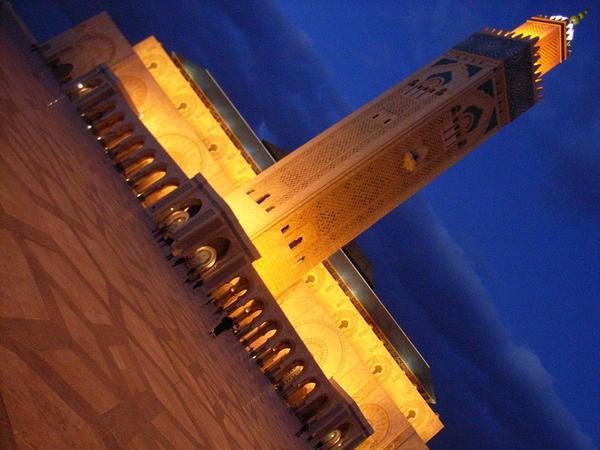 the Minaret, the Mosque 