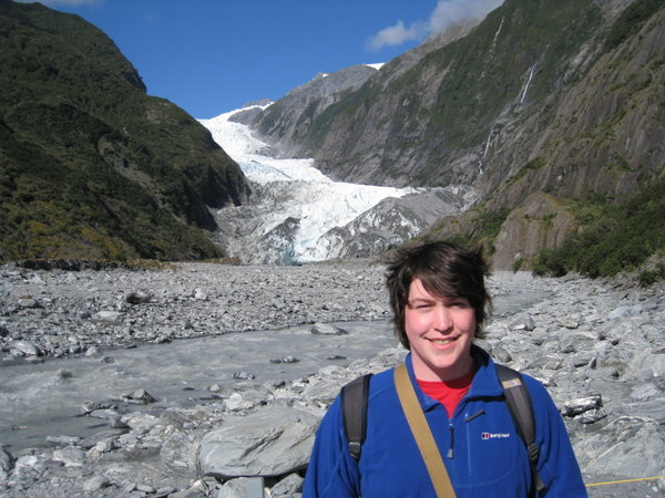 Phil at Franz Joseph Glacier