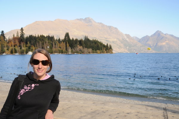 Elly by the Lake in Queenstown