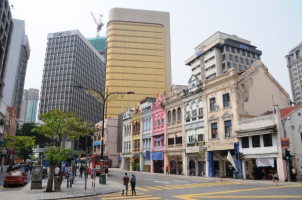 Chinese Shophouses and Office Blocks