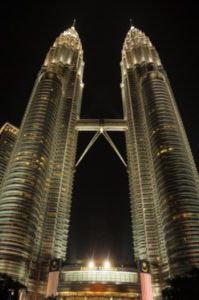Petronas towers at Night