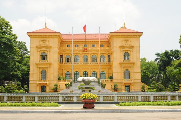 Presidential Palace in Ho Chi Minh