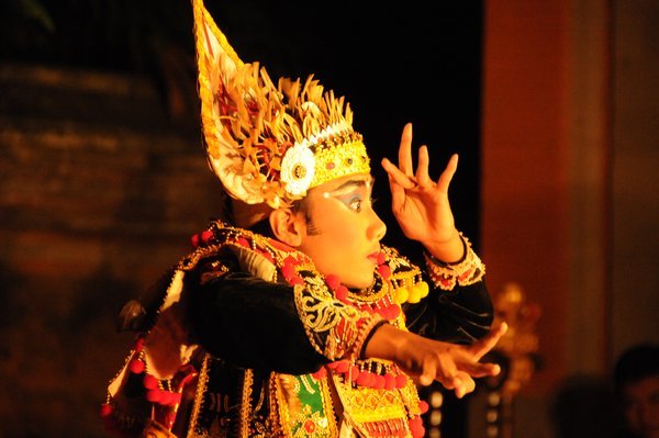 The Warrior Dance in The Legong